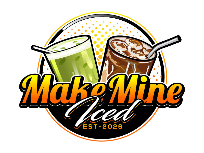 Make Mine Iced logo design by LogoQueen