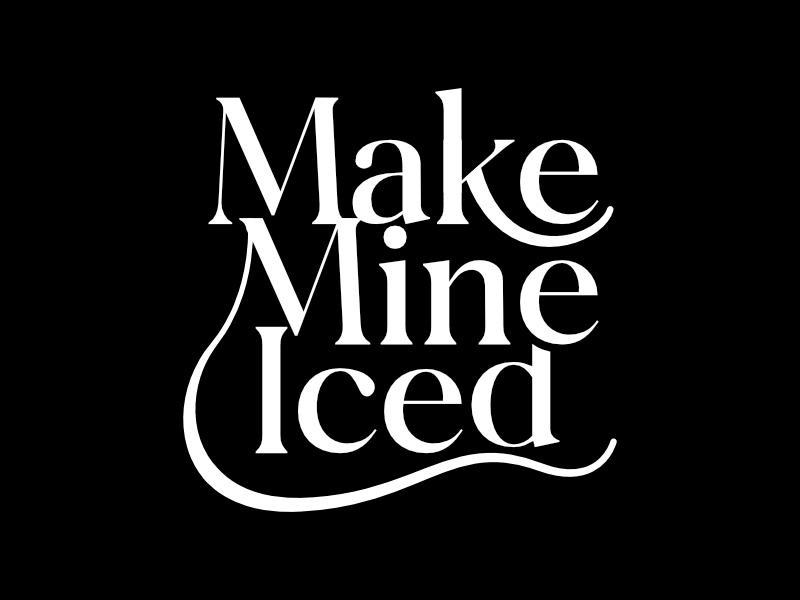 Make Mine Iced logo design by yans