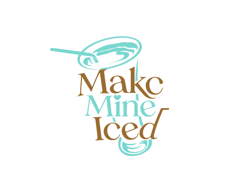 Make Mine Iced logo design by DreamLogoDesign