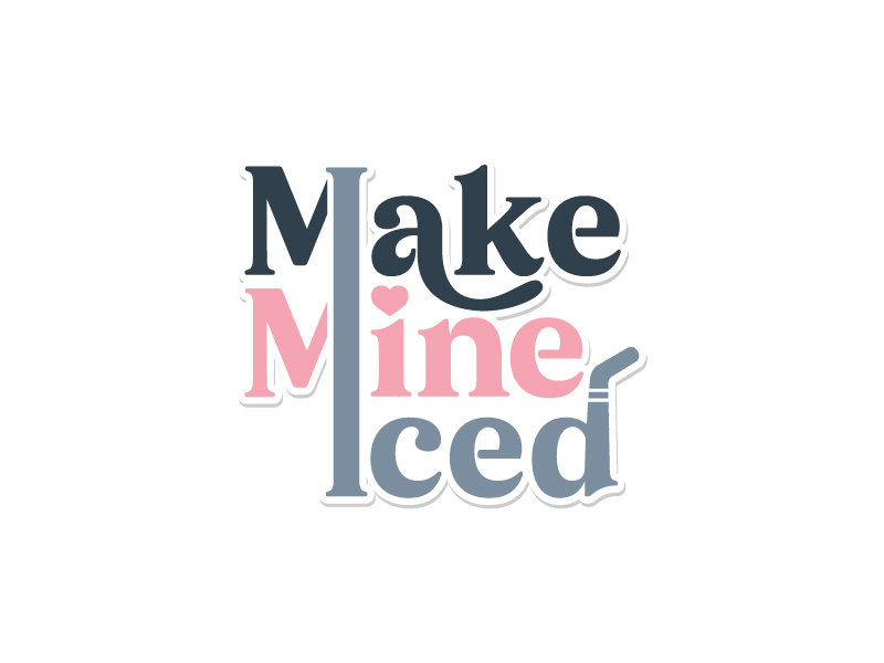Make Mine Iced logo design by DreamLogoDesign