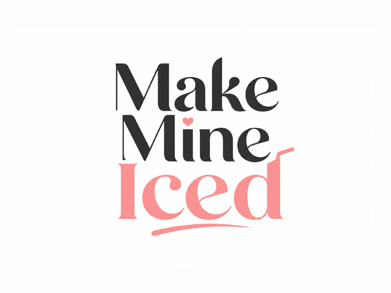 Make Mine Iced logo design by Mr uink