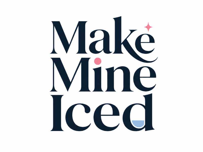 Make Mine Iced logo design by Mr uink