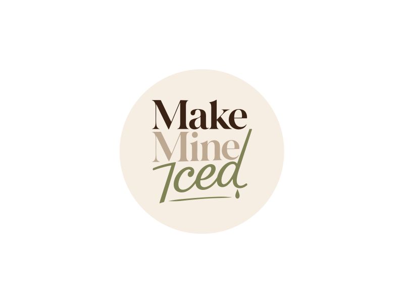 Make Mine Iced logo design by Zeratu