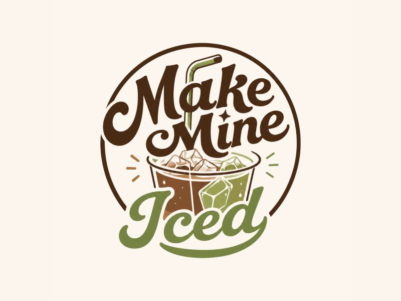 Make Mine Iced logo design by sikas