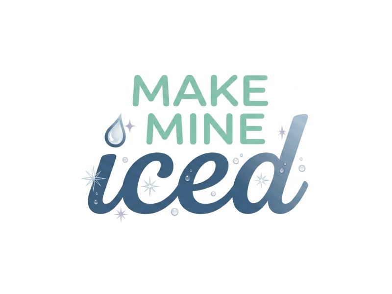 Make Mine Iced logo design by luckyprasetyo