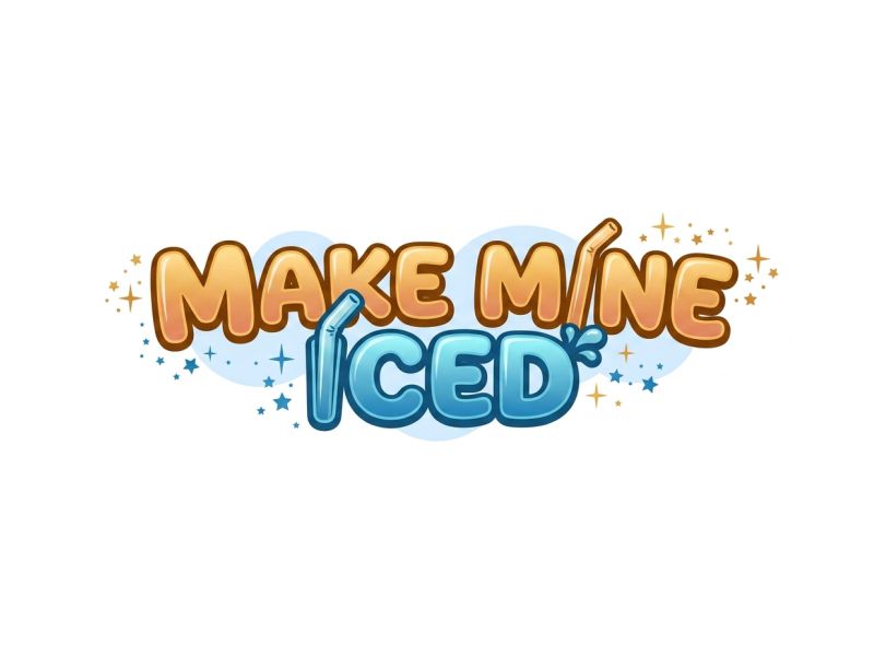Make Mine Iced logo design by luckyprasetyo