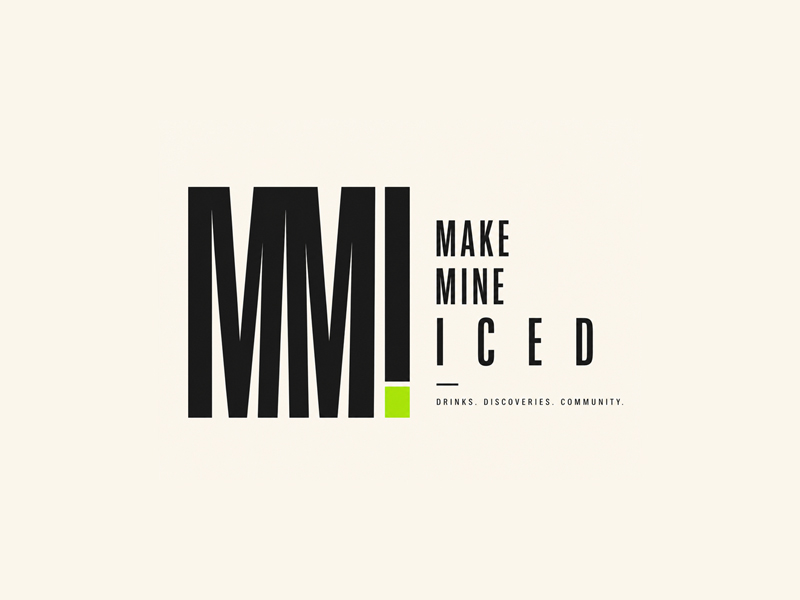 Make Mine Iced logo design by Kanenas