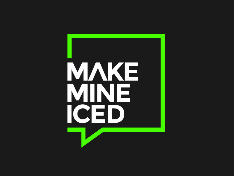Make Mine Iced logo design by REDCROW