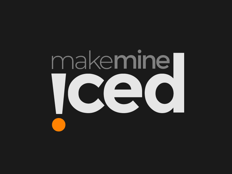 Make Mine Iced logo design by REDCROW