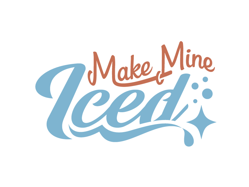 Make Mine Iced logo design by Vins