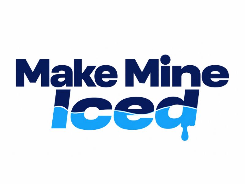 Make Mine Iced logo design by Humhum