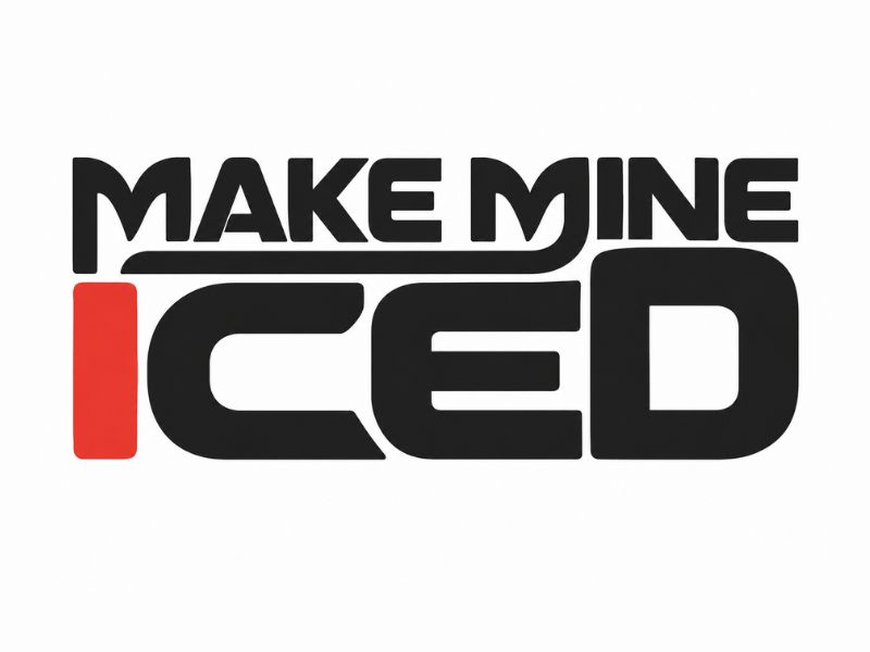 Make Mine Iced logo design by Lordede
