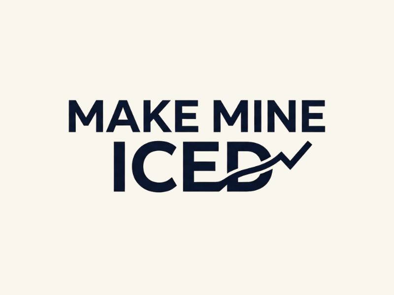 Make Mine Iced logo design by AndreBWid
