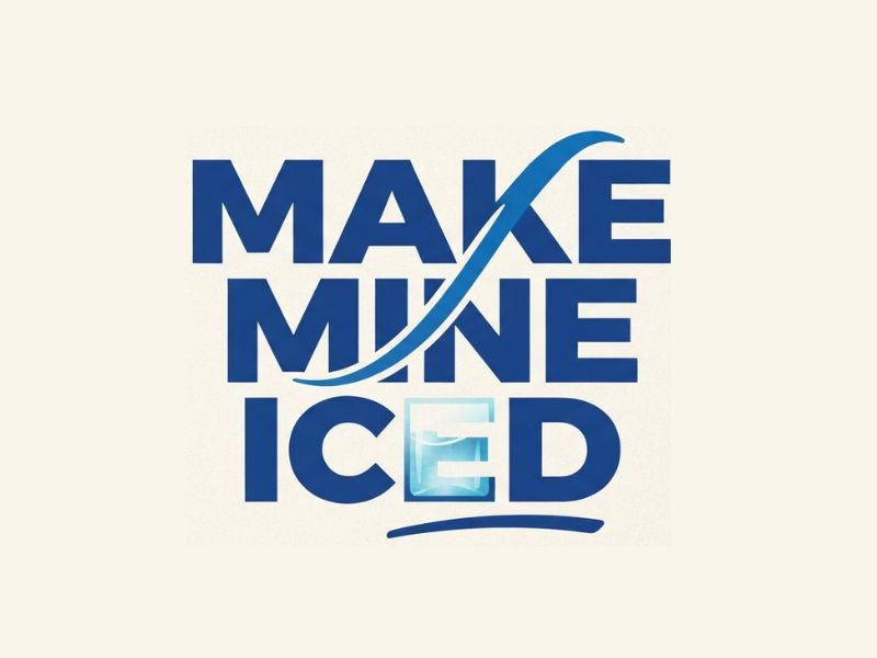 Make Mine Iced logo design by AndreBWid