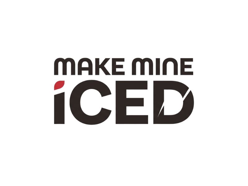 Make Mine Iced logo design by joni