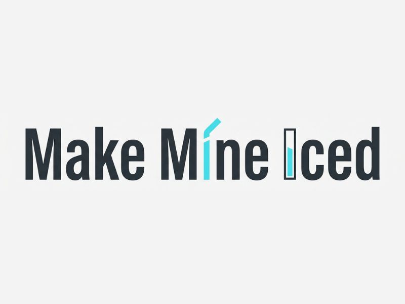Make Mine Iced logo design by Ayamas