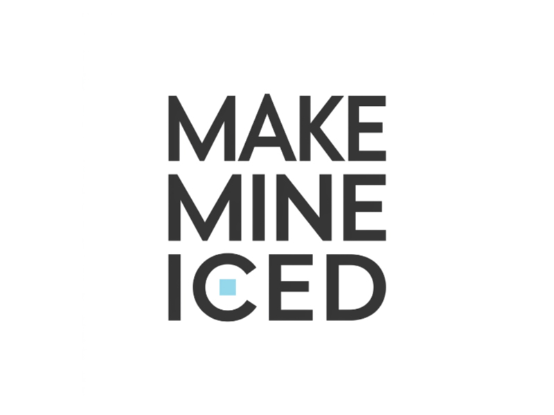 Make Mine Iced logo design by Sami Ur Rab