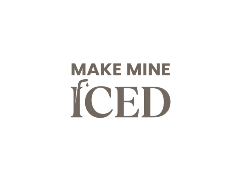 Make Mine Iced logo design by Sami Ur Rab