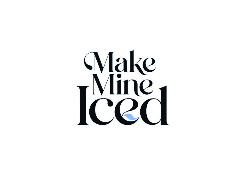 Make Mine Iced logo design by dasam