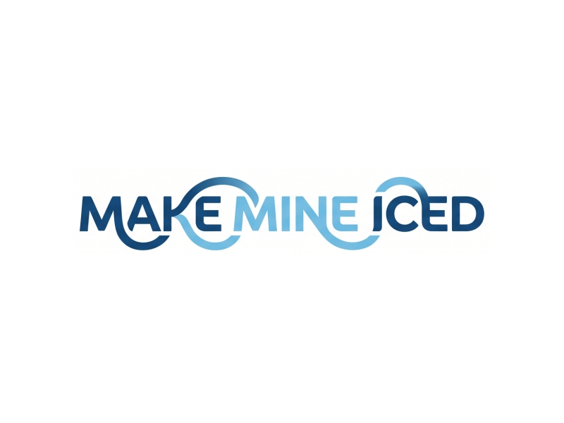 Make Mine Iced logo design by Octavino