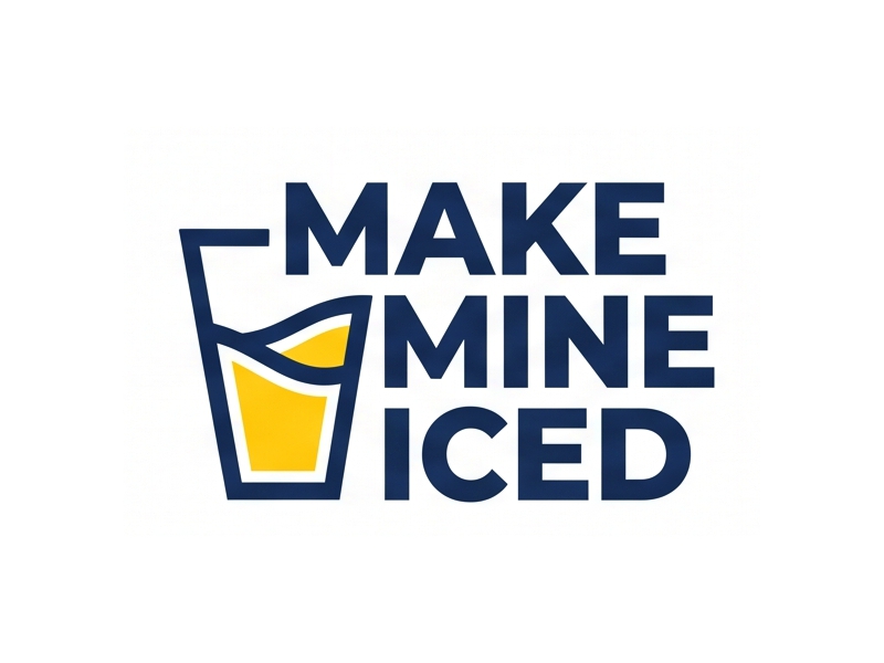 Make Mine Iced logo design by Berkah Corel