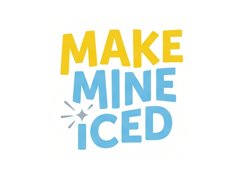 Make Mine Iced logo design by Berkah Corel