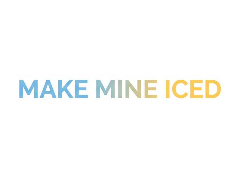 Make Mine Iced logo design by Bambang Bang