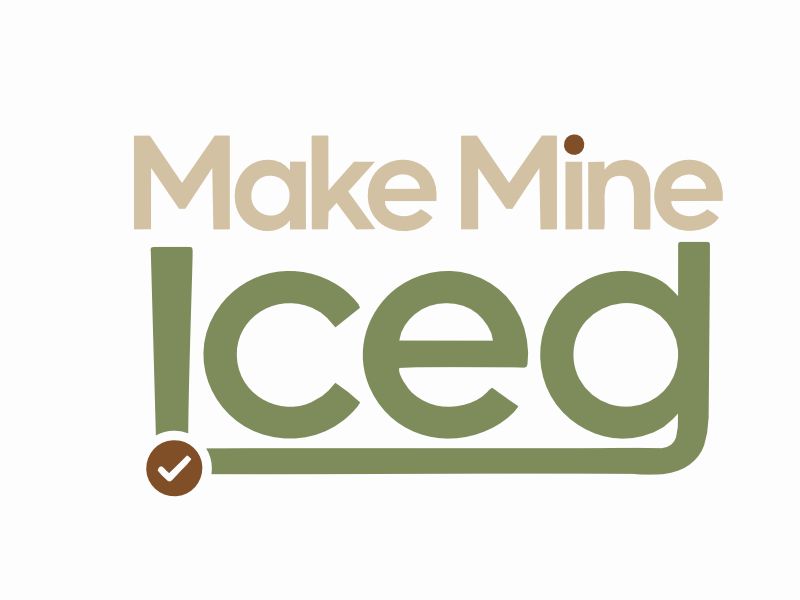 Make Mine Iced logo design by Lordede