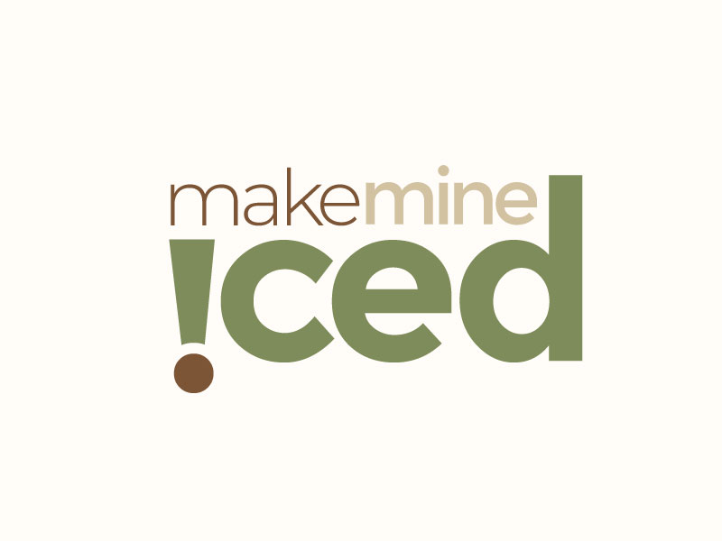 Make Mine Iced logo design by REDCROW