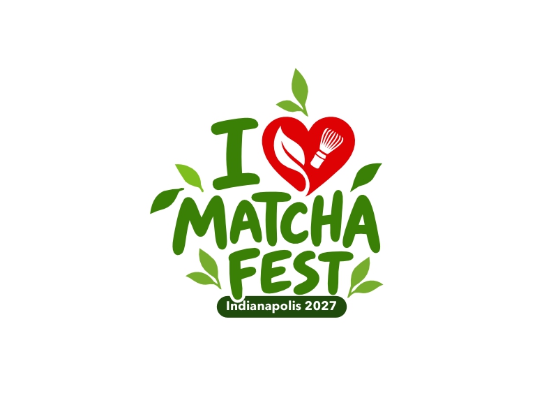 I Love Matcha Fest logo design by pakderisher