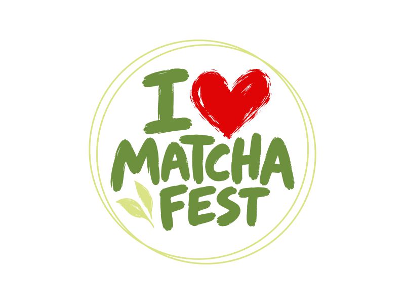 I Love Matcha Fest logo design by RatuCempaka