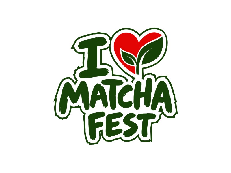 I Love Matcha Fest logo design by Neng Khusna