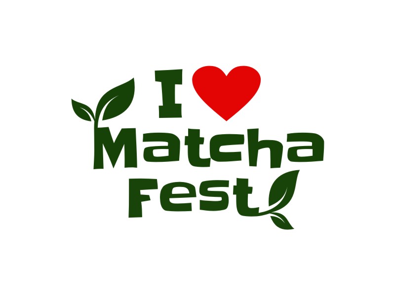 I Love Matcha Fest logo design by Neng Khusna
