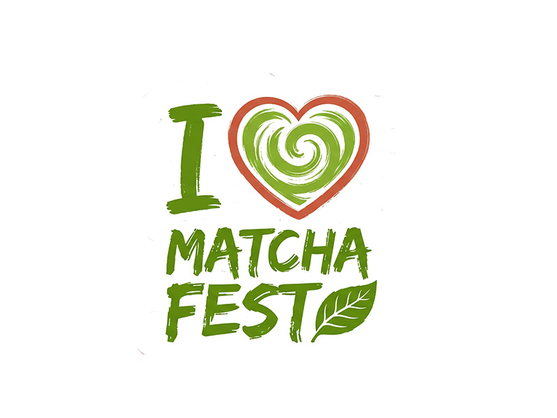 I Love Matcha Fest logo design by IamSoya
