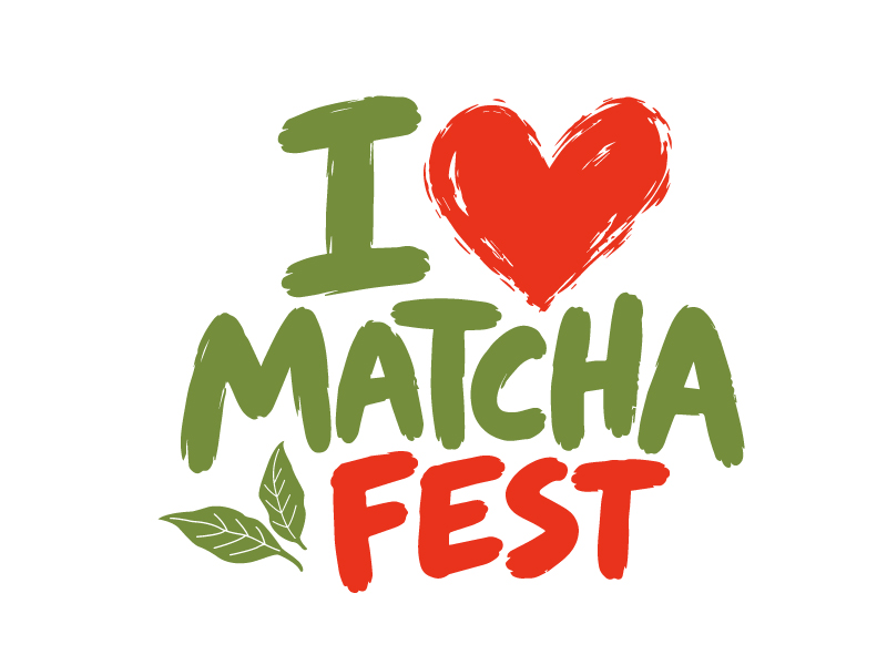 I Love Matcha Fest logo design by jaize