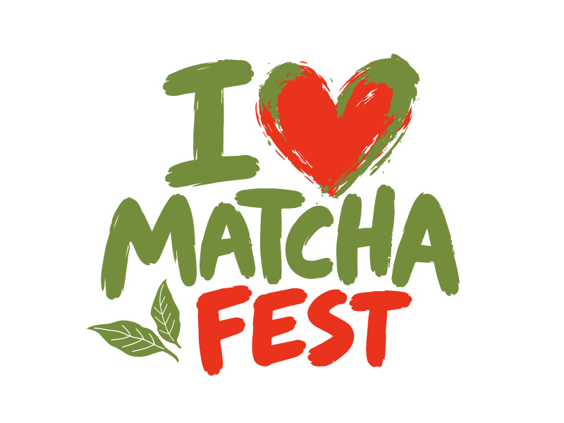 I Love Matcha Fest logo design by jaize