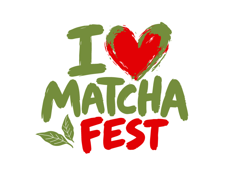 I Love Matcha Fest logo design by jaize