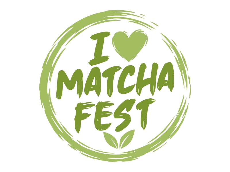 I Love Matcha Fest logo design by cintoko