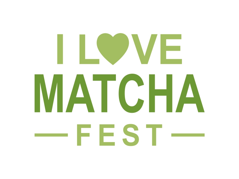 I Love Matcha Fest logo design by cintoko