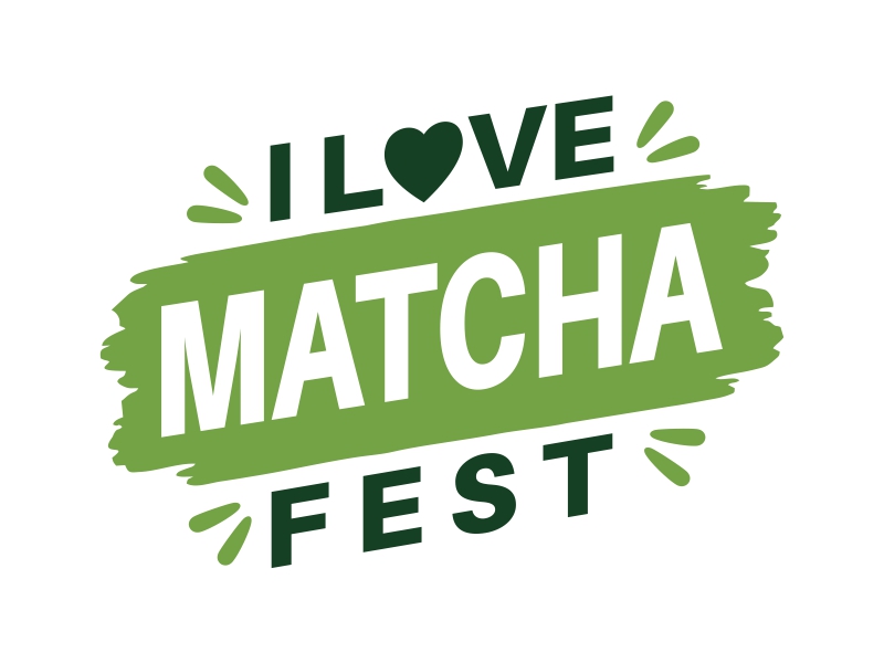 I Love Matcha Fest logo design by cintoko