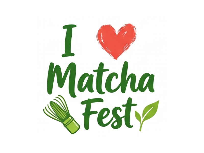 I Love Matcha Fest logo design by Bambang Bang