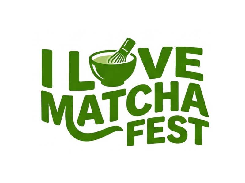 I Love Matcha Fest logo design by Berkah Corel