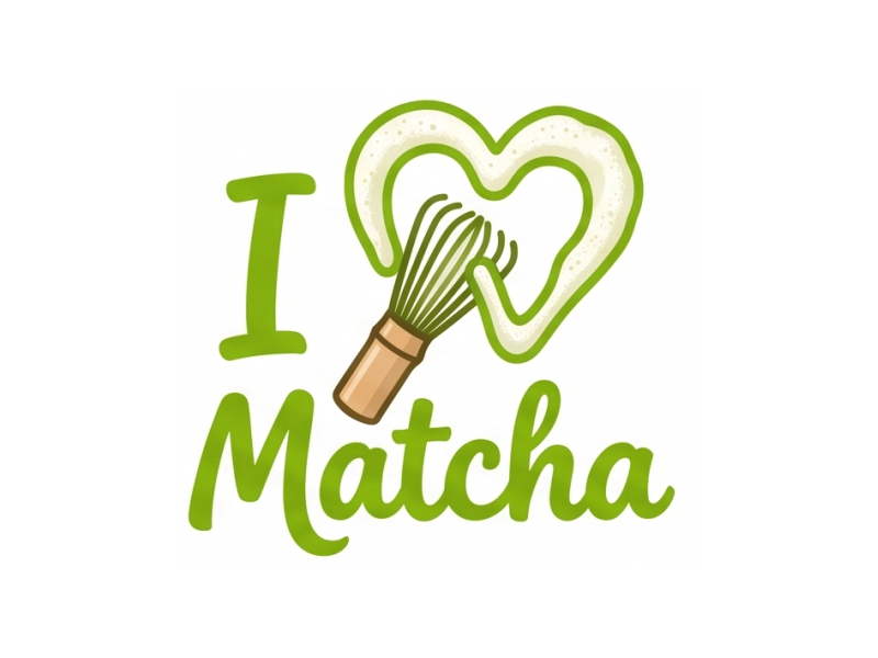 I Love Matcha Fest logo design by Berkah Corel