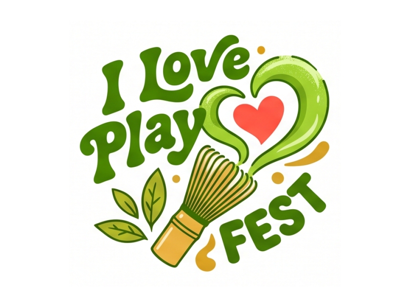 I Love Matcha Fest logo design by Berkah Corel