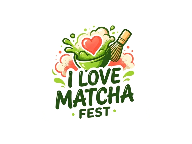 I Love Matcha Fest logo design by ruki