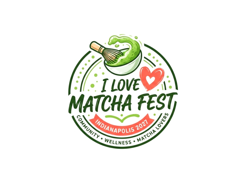 I Love Matcha Fest logo design by ruki