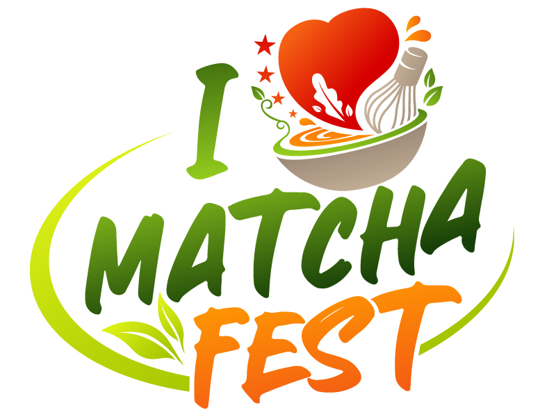 I Love Matcha Fest logo design by design_brush