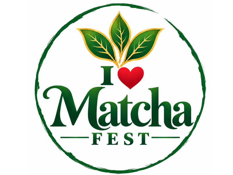 I Love Matcha Fest logo design by design_brush