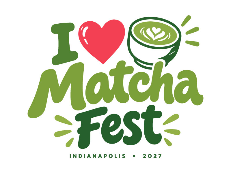 I Love Matcha Fest logo design by Anirban Maity