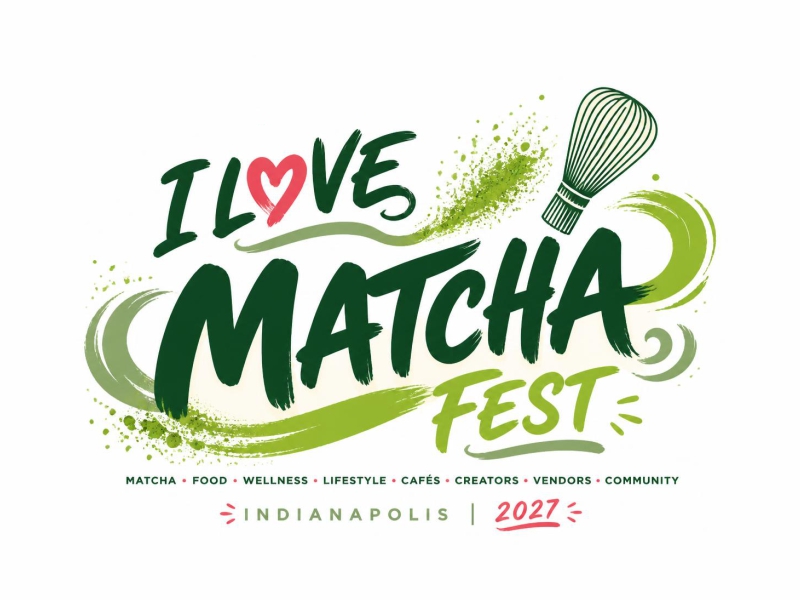 I Love Matcha Fest logo design by ruki